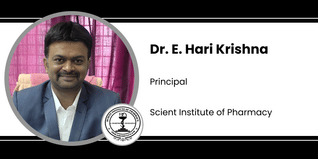 Scient Institute of Pharmacy, Principal: Dr. E. Hari Krishna Interview